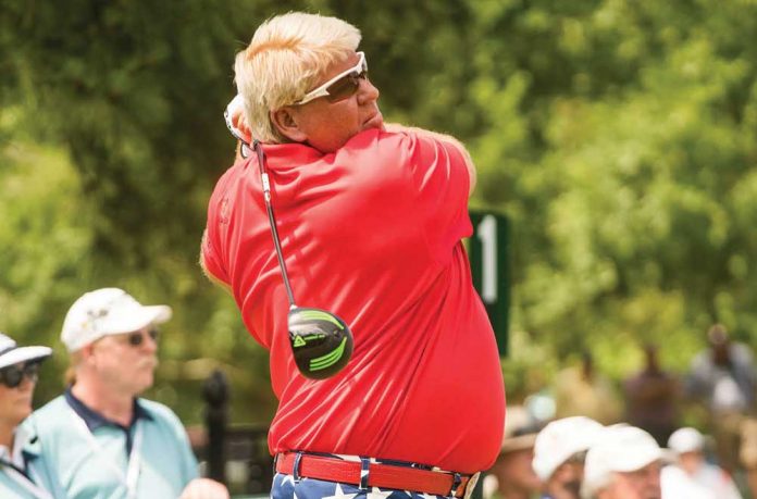 John Daly Uses Vertical Groove Driver